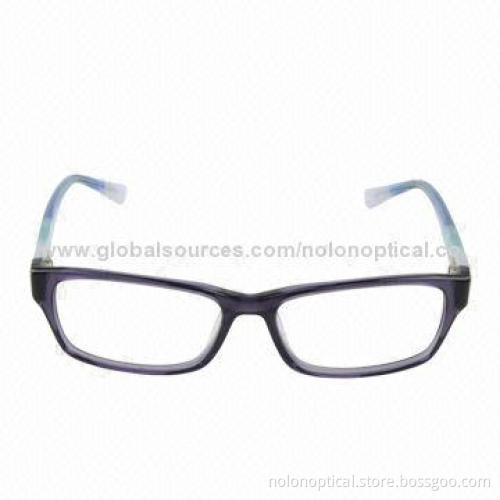 New Style Acetate Optical Frame with Italy Material, Demo Lens, Customized Logo